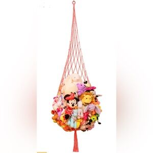 Pink Macrame Wall Hanging.